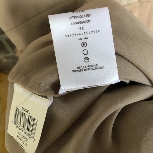 BCBG Angel Strapless Nude Dress Size 8 - Picture 7 of 8